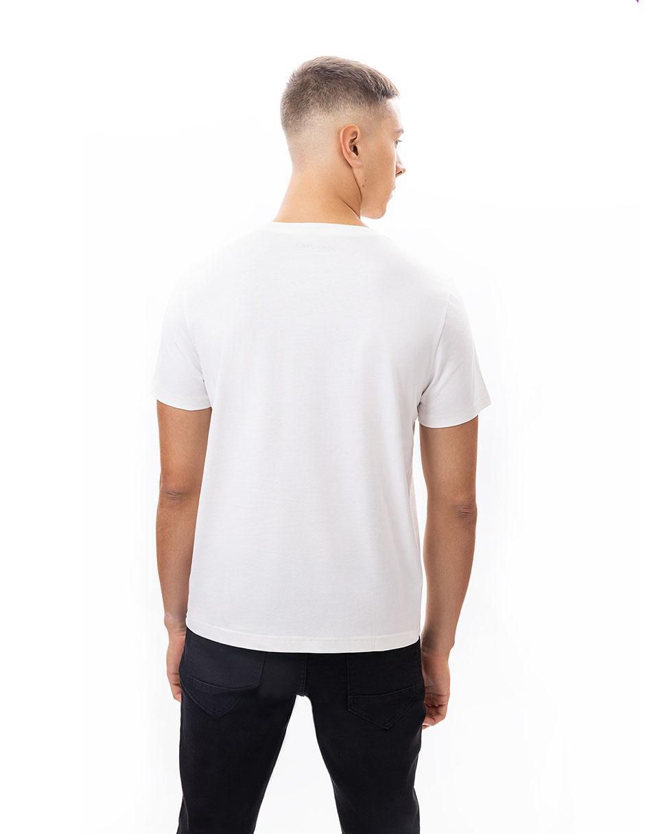 Playera cuello redondo para hombre