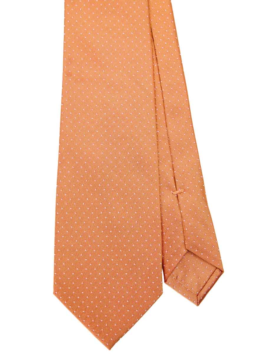 Corbata regular de seda estampado lunares para hombre Corbata regular de seda estampado lunares para hombre