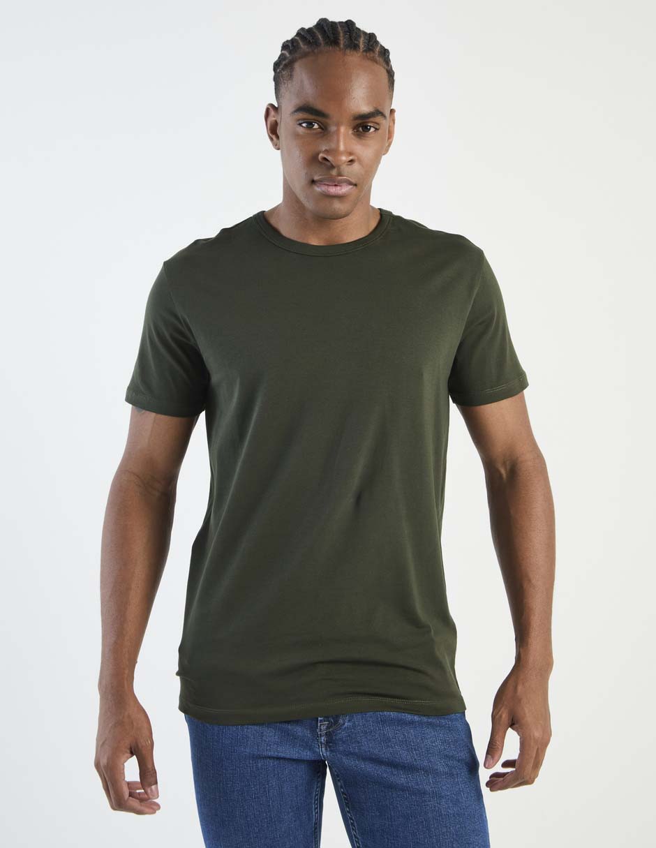 Playera cuello redondo para hombre 1