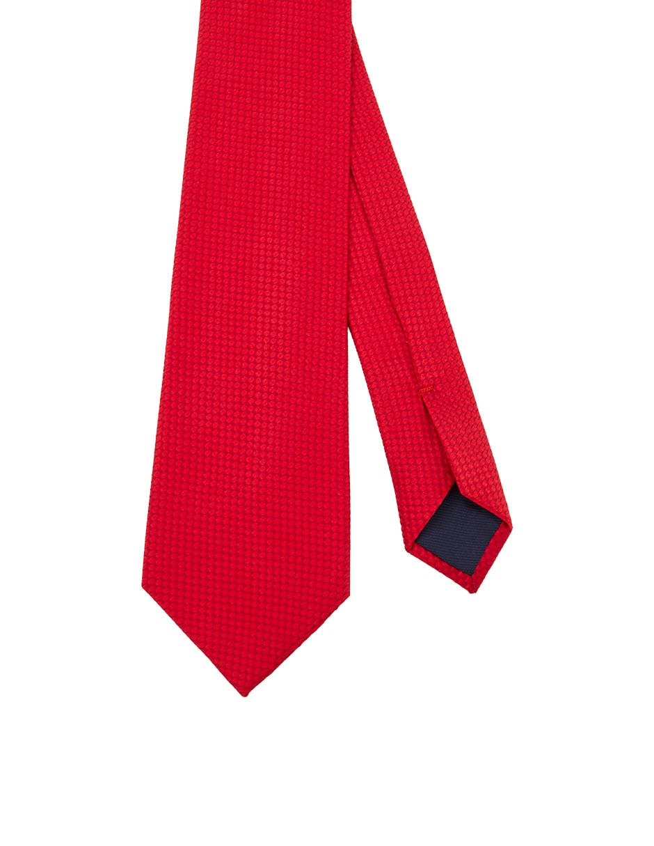 Corbata regular de seda estampado a cuadros para hombre Corbata regular de seda estampado a cuadros para hombre
