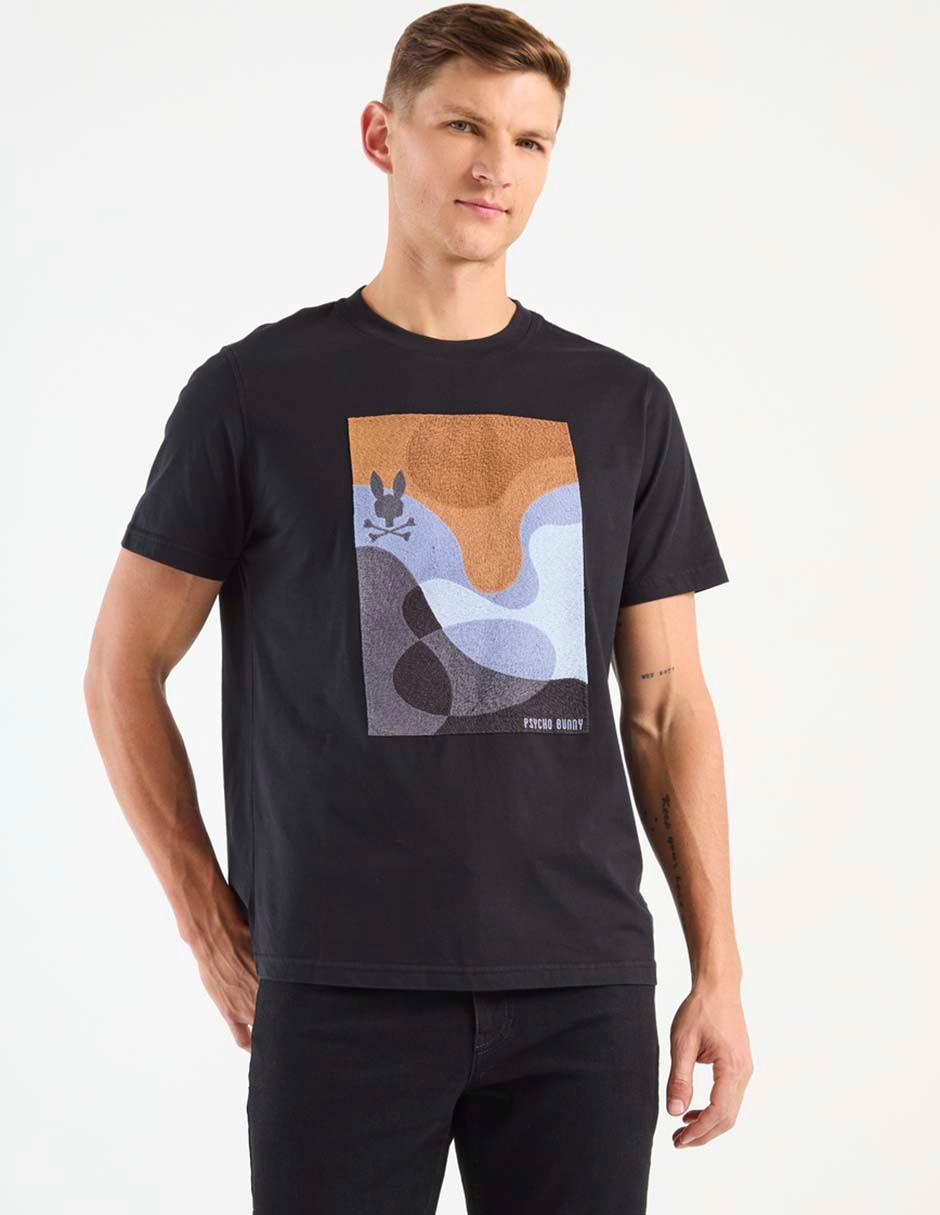 Playera cuello redondo para hombre 1