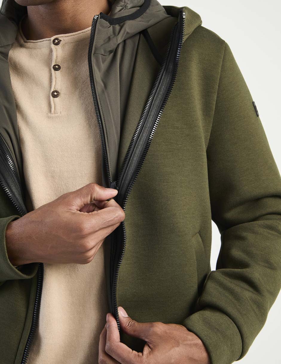Chamarra casual con bolsillos para hombre 4