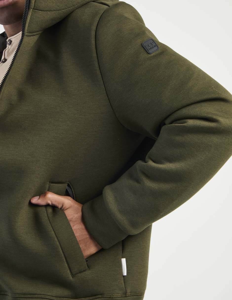 Chamarra casual con bolsillos para hombre 5