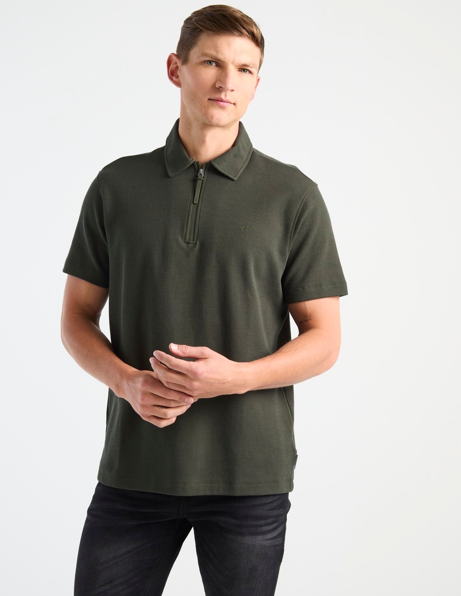 Playera tipo polo para hombre