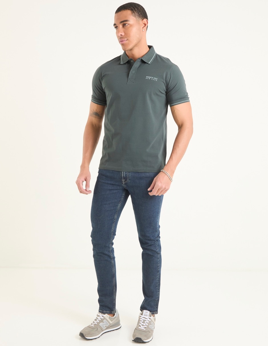 Jeans straight para hombre 6
