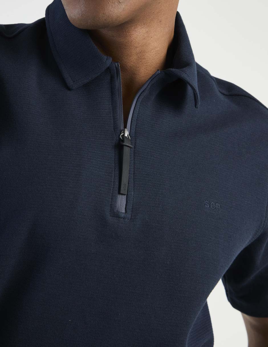 Playera tipo polo Scappino para hombre