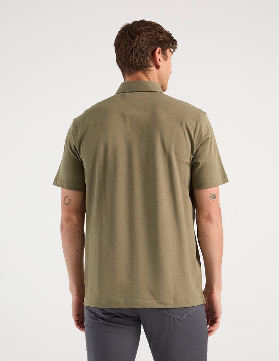 Playera tipo polo Scappino para hombre