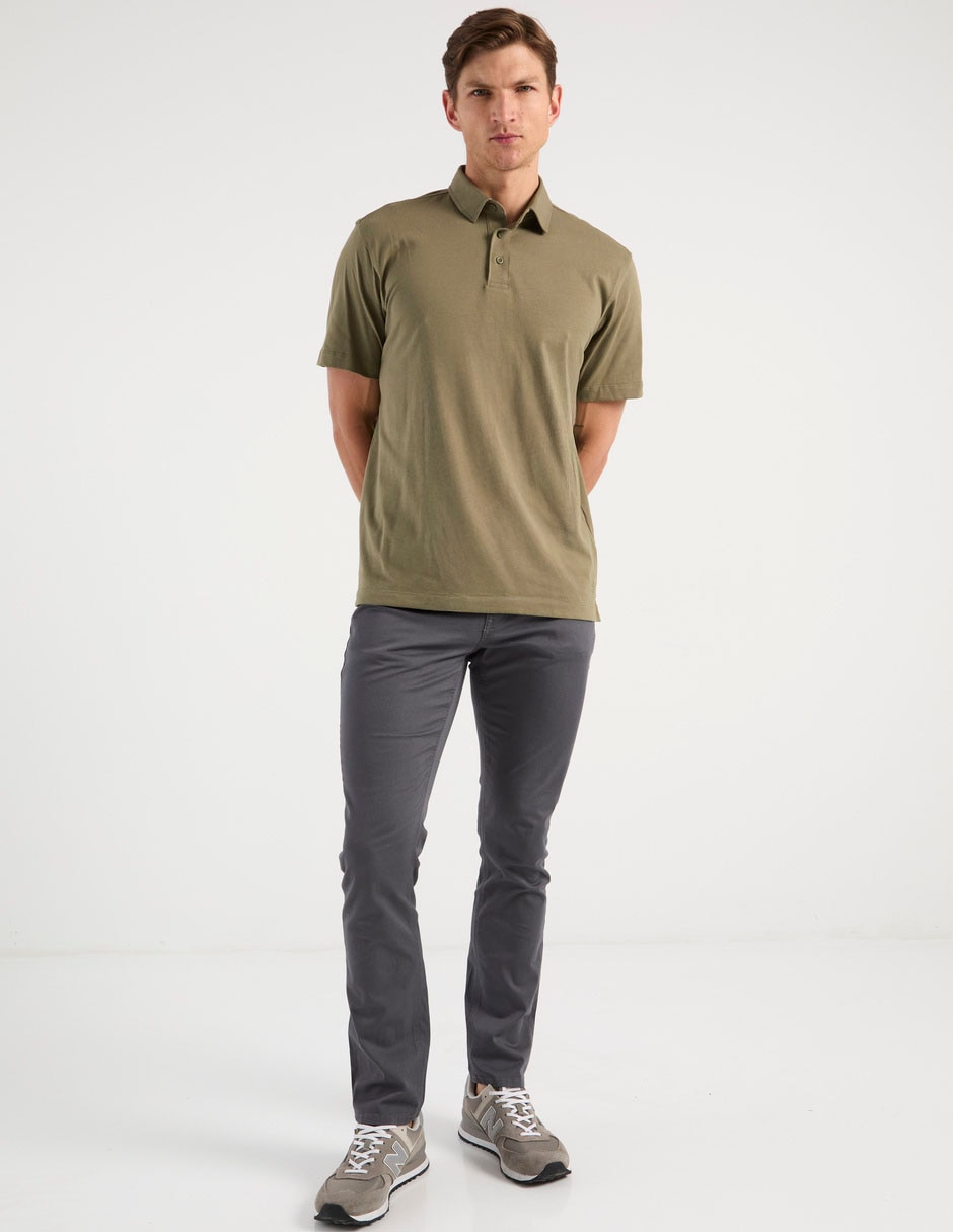 Playera tipo polo Scappino para hombre