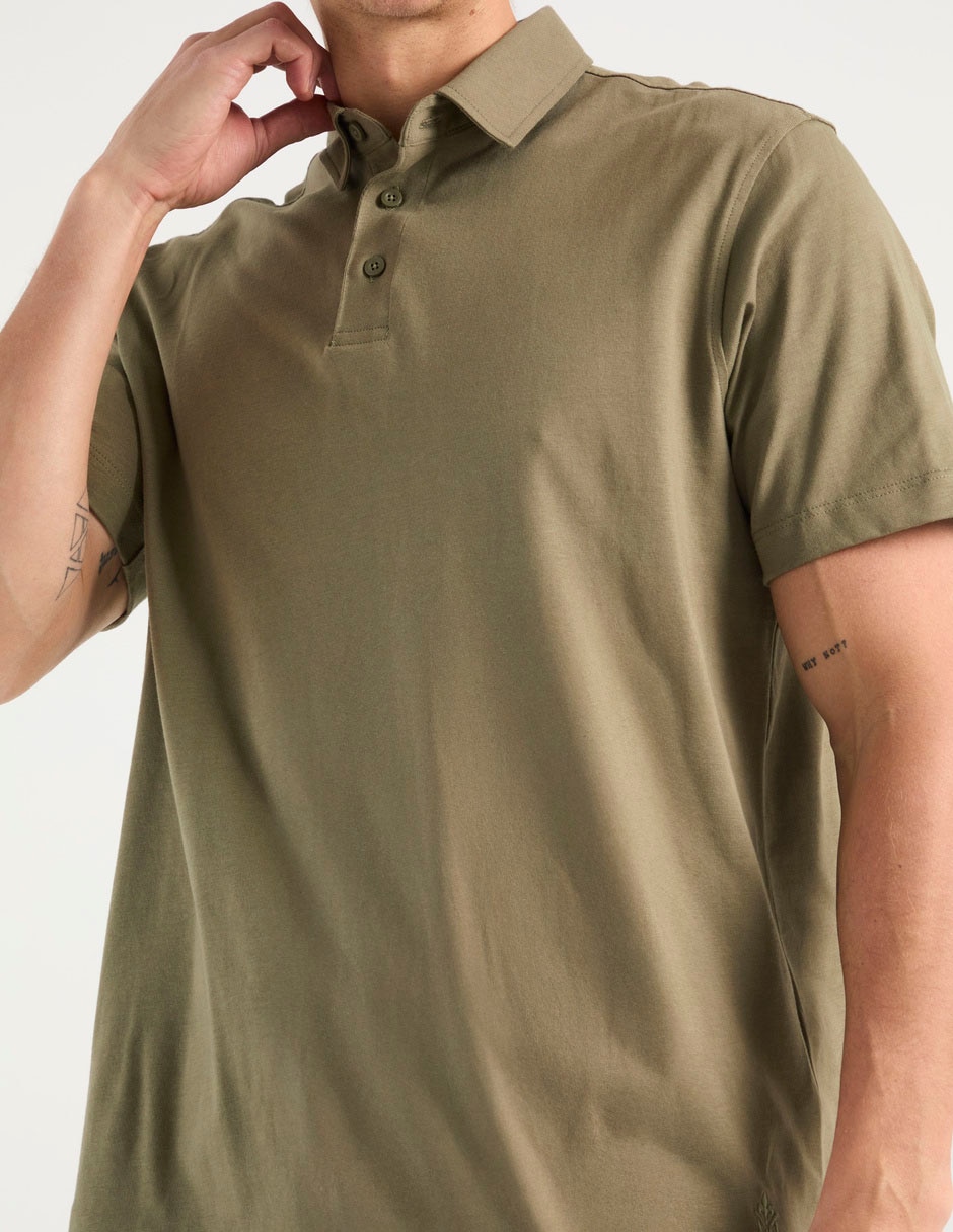 Playera tipo polo Scappino para hombre