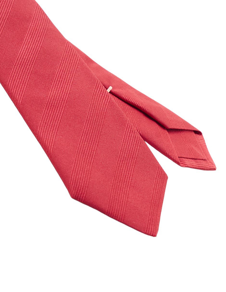 Corbata Scappino regular de seda estampado a rayas para hombre