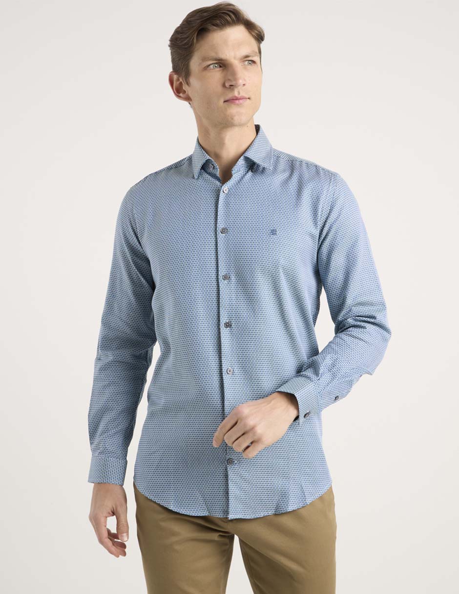 Camisa casual Givenchy de algodón manga larga para hombre