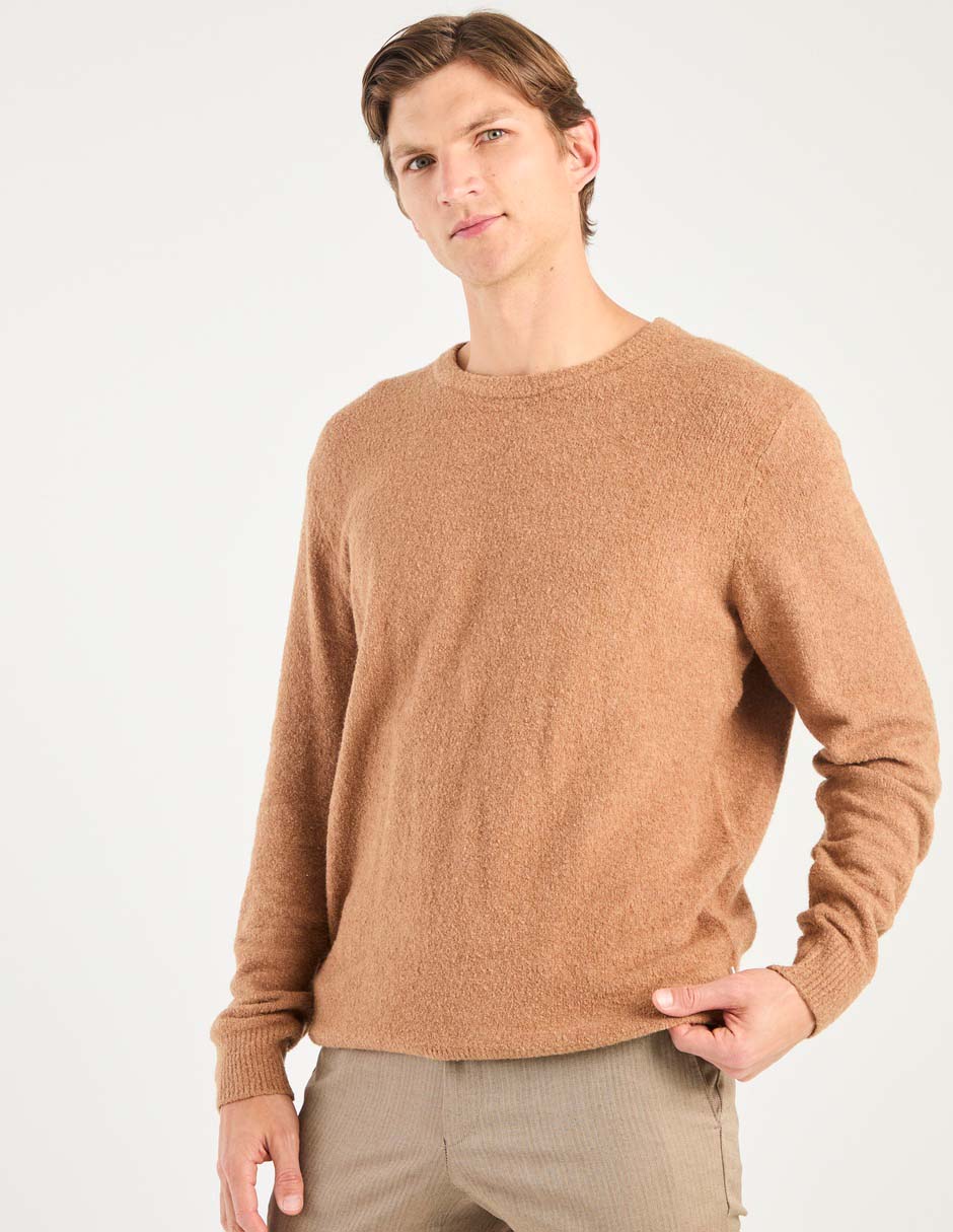 Suéter cuello redondo para hombre Suéter cuello redondo para hombre