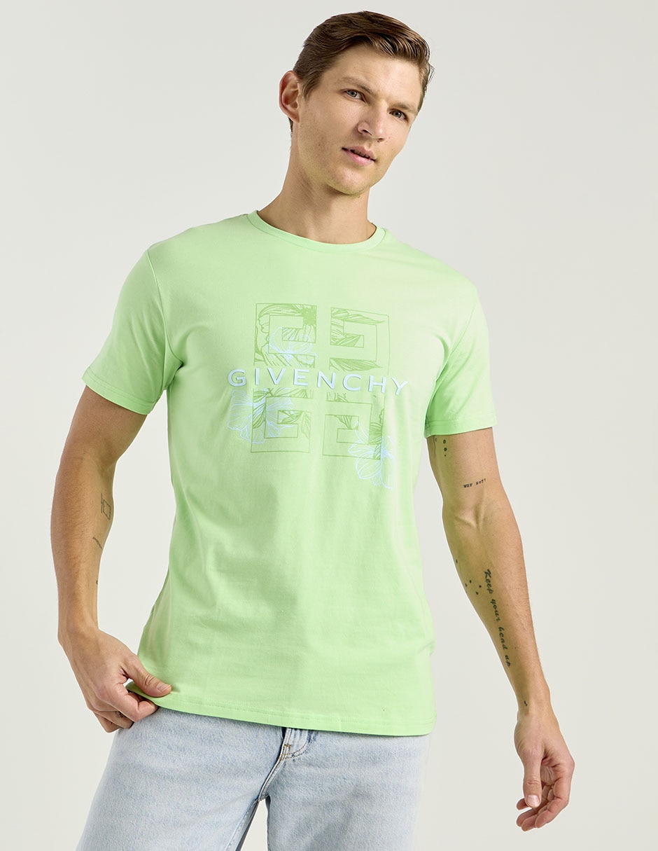 Playera cuello redondo para hombre 1