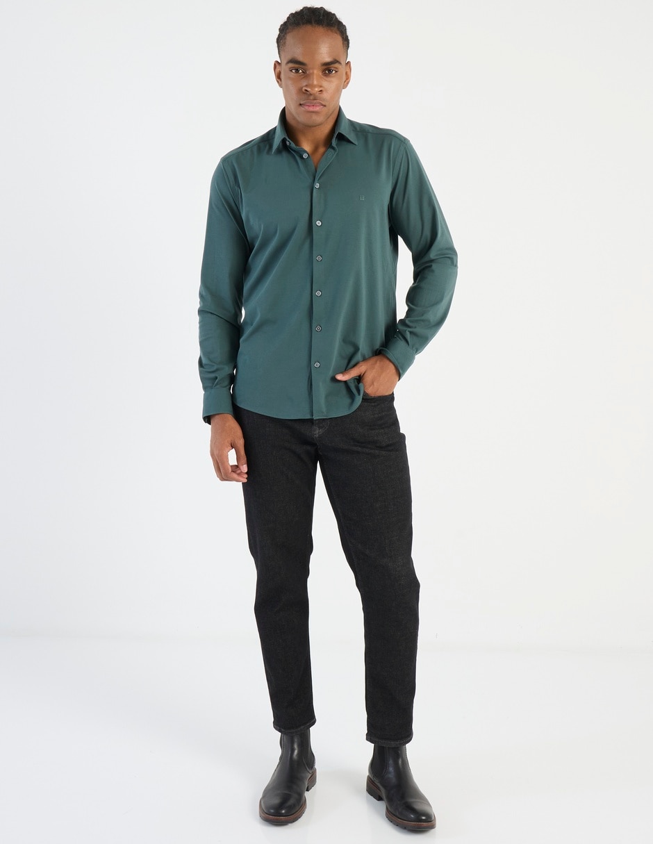 Camisa casual Givenchy de algodón manga larga para hombre