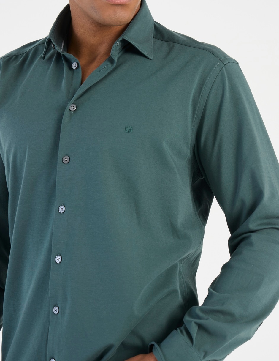 Camisa casual Givenchy de algodón manga larga para hombre