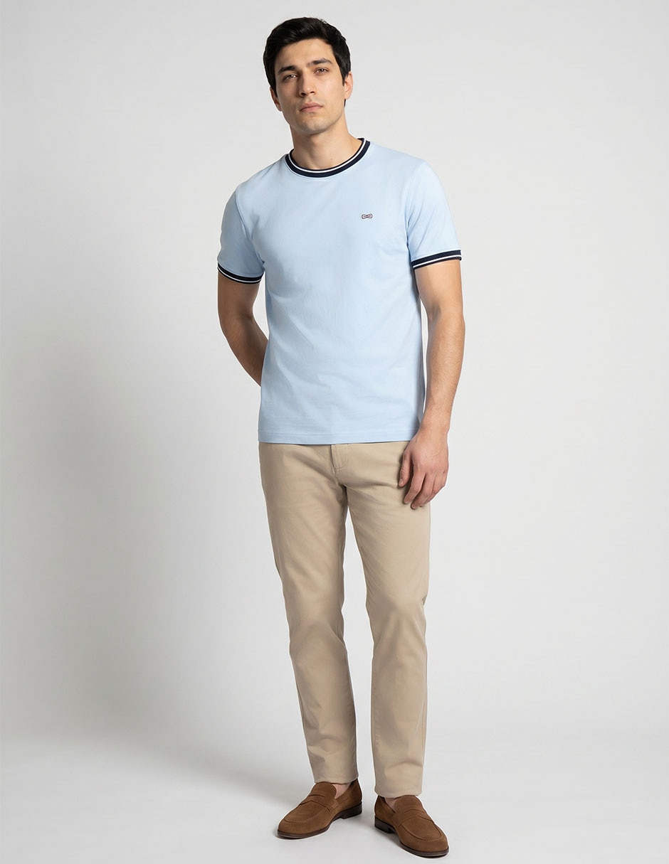 Playera cuello redondo para hombre Playera cuello redondo para hombre