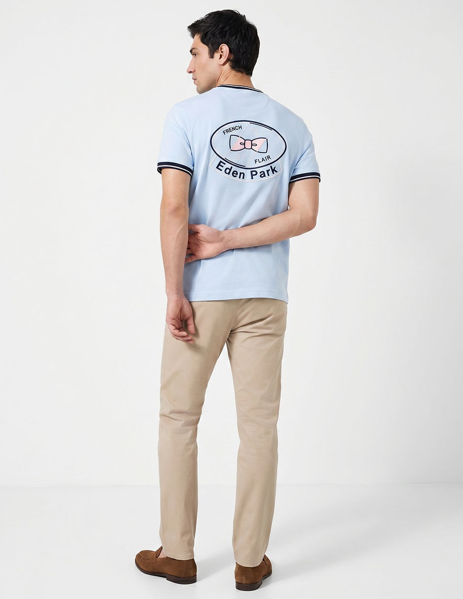 Playera cuello redondo para hombre 2
