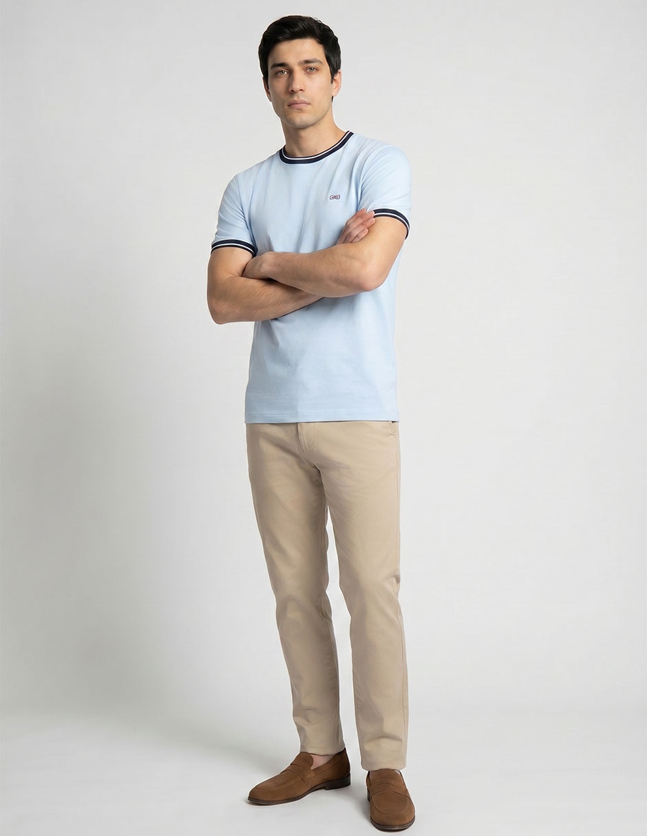 Playera cuello redondo para hombre 3