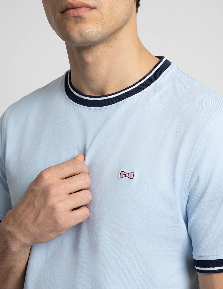 Playera cuello redondo para hombre 4