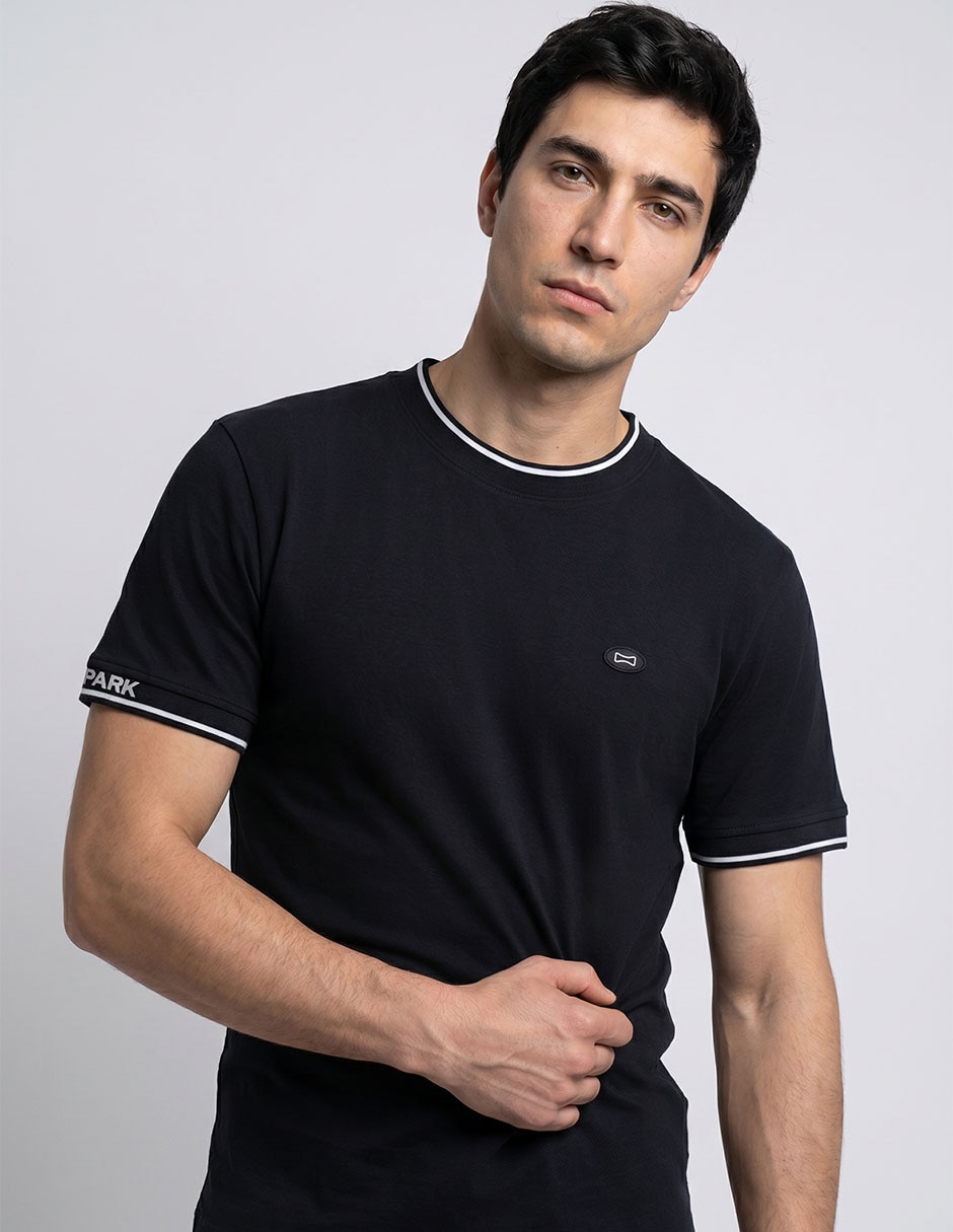 Playera cuello redondo para hombre