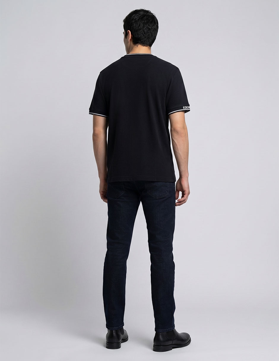 Playera cuello redondo para hombre 2