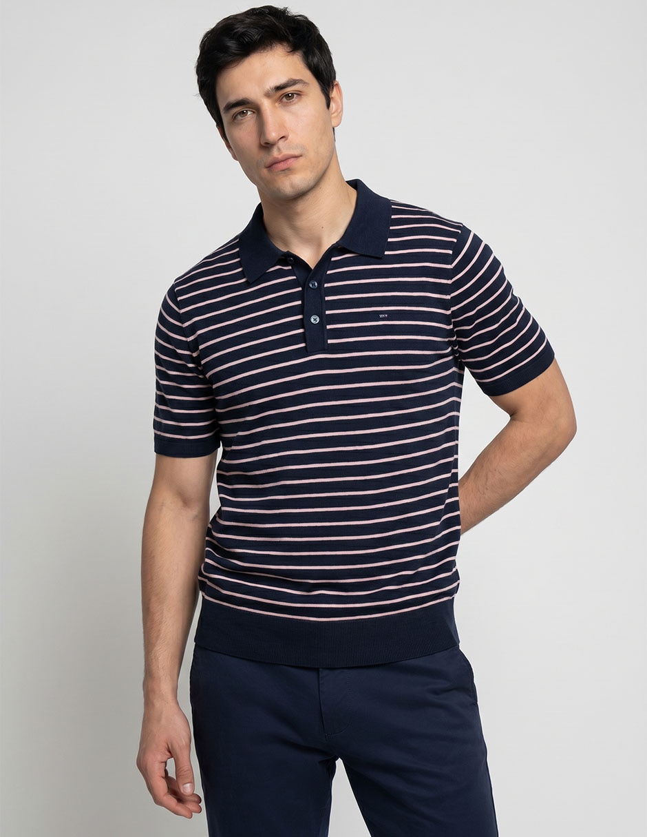 Playera cuello polo para hombre