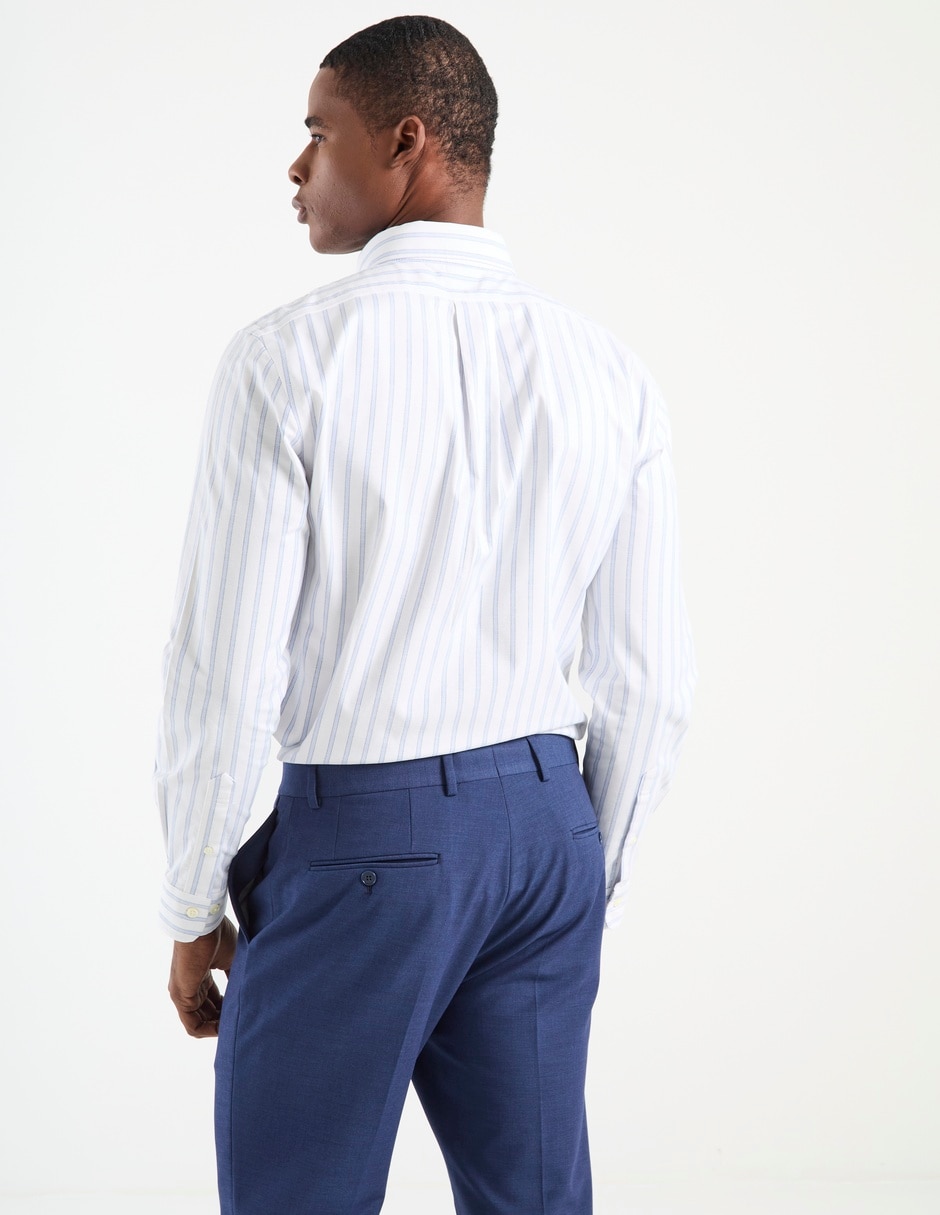 Camisa casual Brooks Brothers de algodón manga larga para hombre