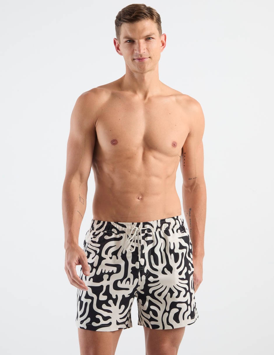 Traje de baño con bolsillos para hombre
