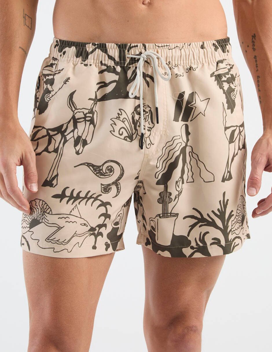 Traje de baño con bolsillos para hombre 9