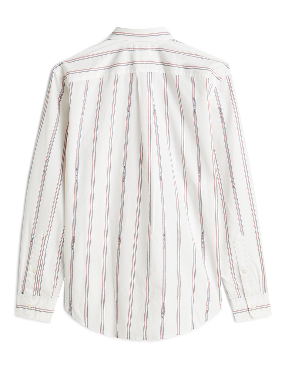 Camisa casual de algodón manga larga para hombre