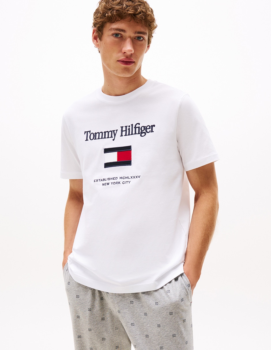 Playera cuello redondo para hombre