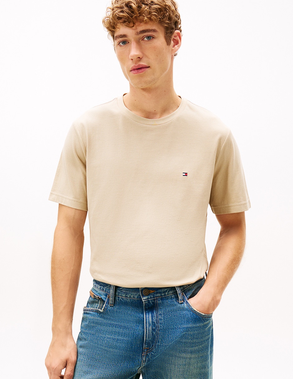 Playera cuello redondo para hombre