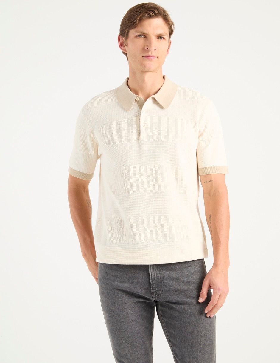 Playera Scotch & cuello polo para hombre 1