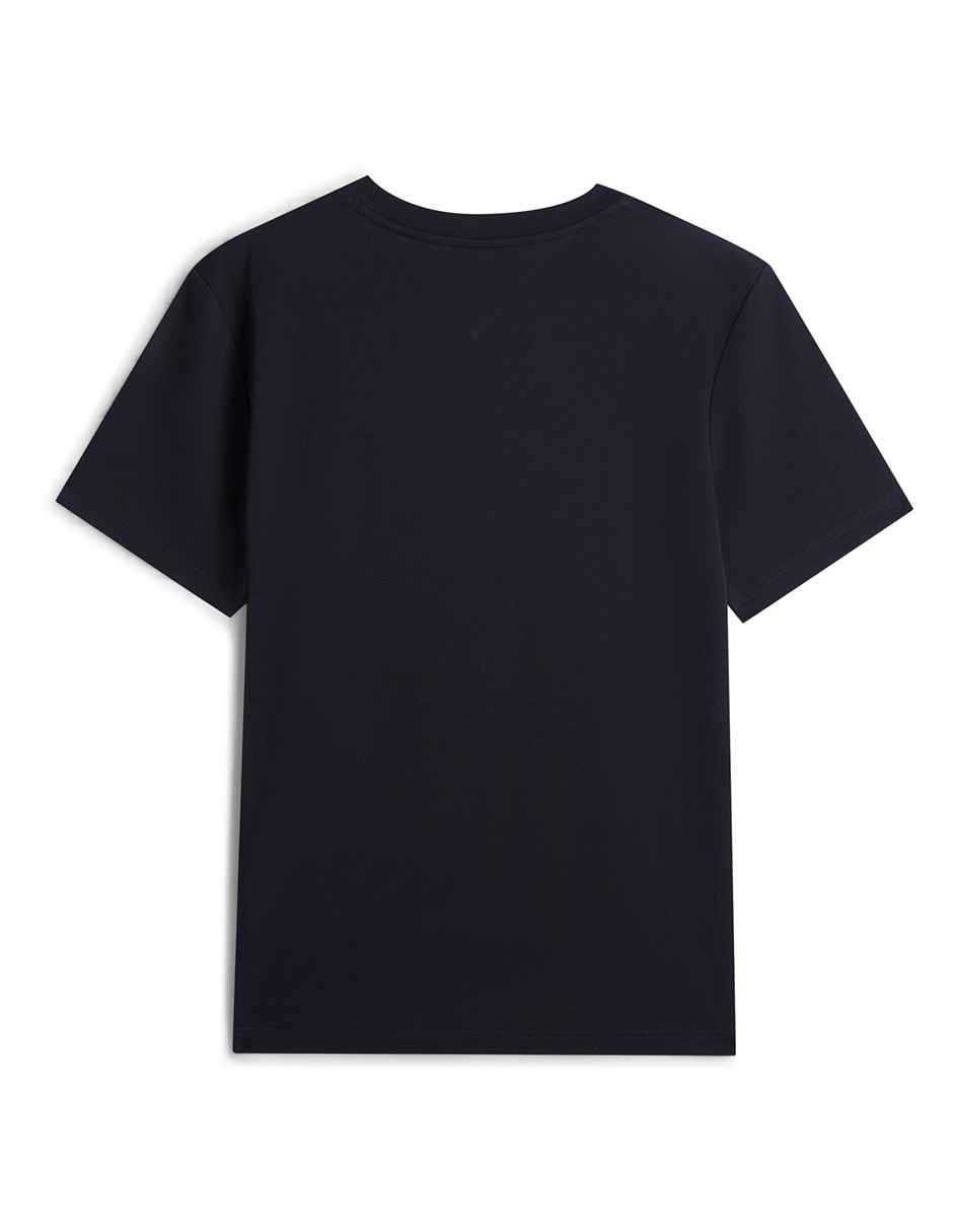 Playera cuello redondo para hombre