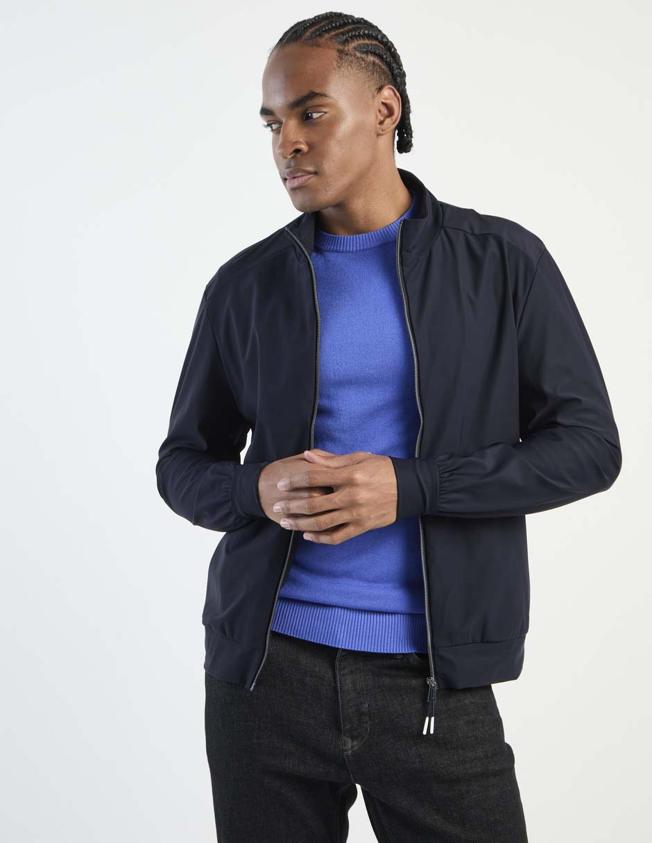 Chamarra casual Scappino con bolsillos para hombre