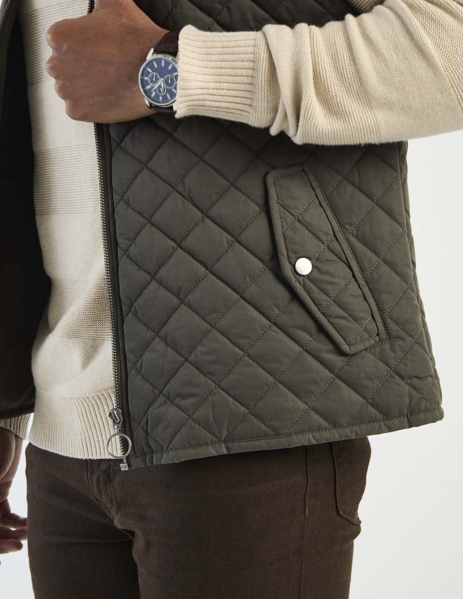 Chaleco Scappino con bolsillos para hombre