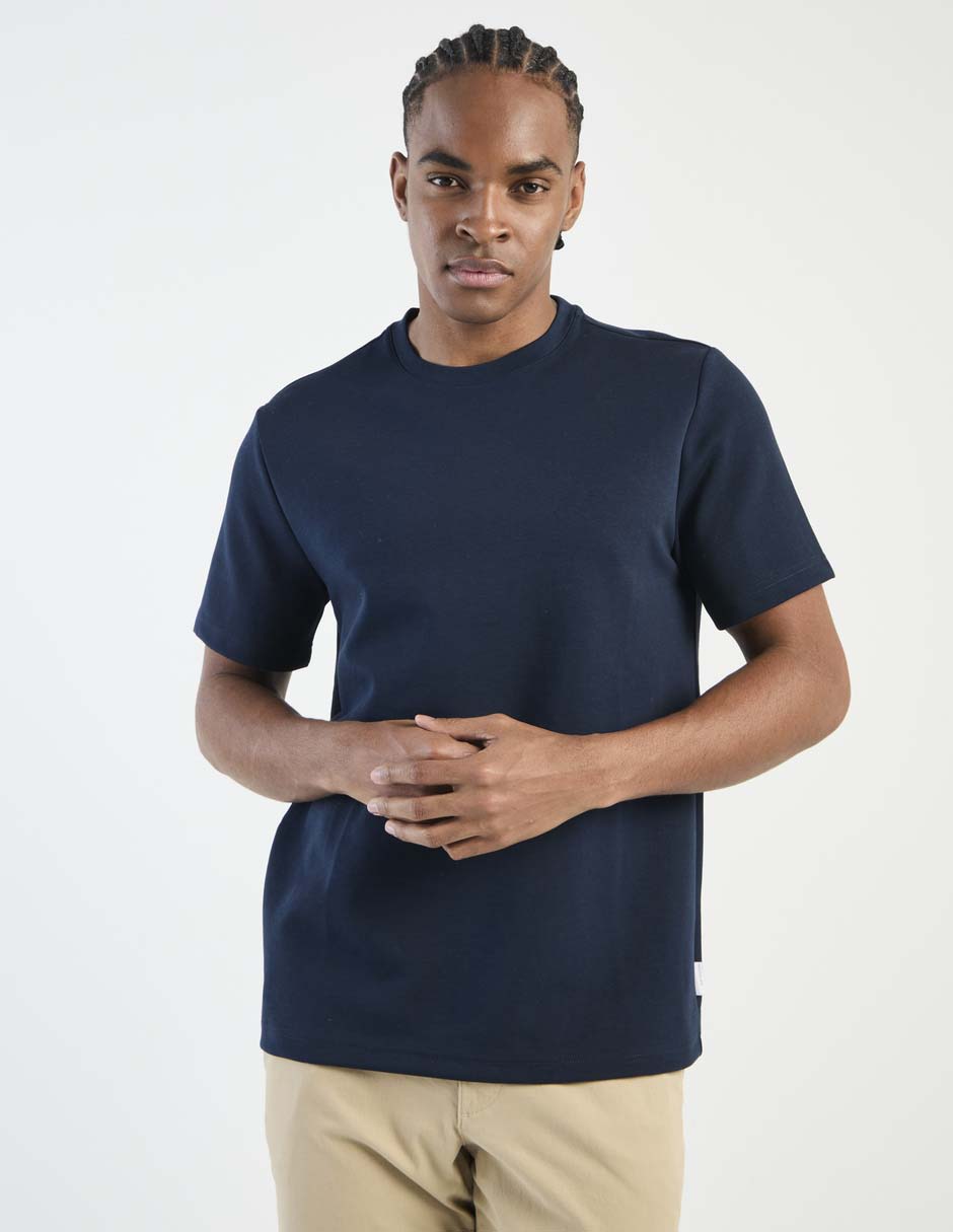 Playera cuello redondo para hombre 1