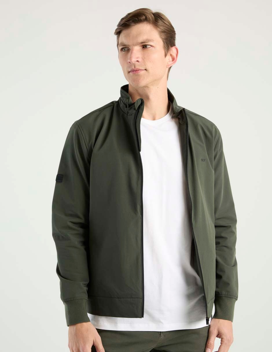 Chamarra casual Scappino con bolsillos para hombre