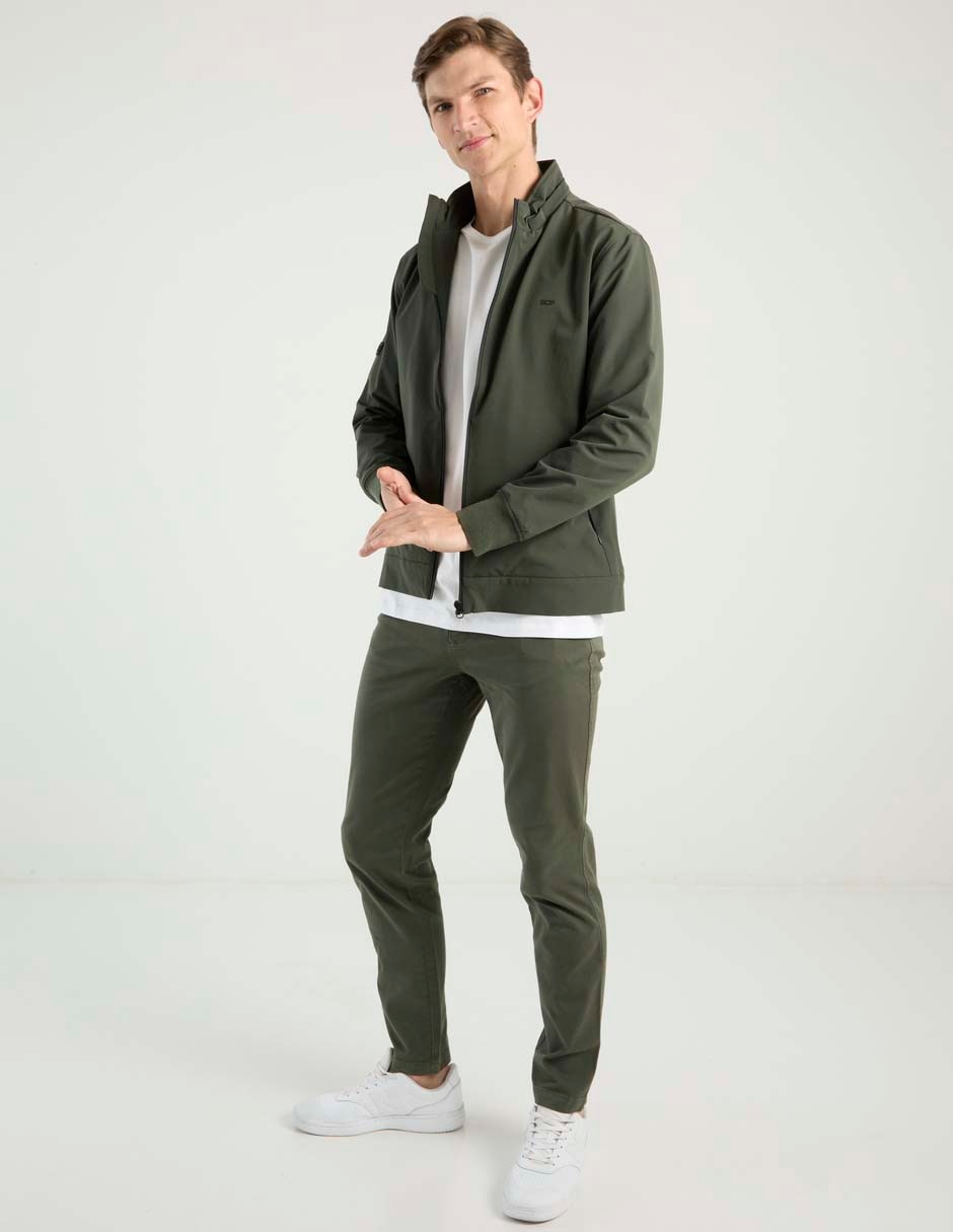 Chamarra casual Scappino con bolsillos para hombre