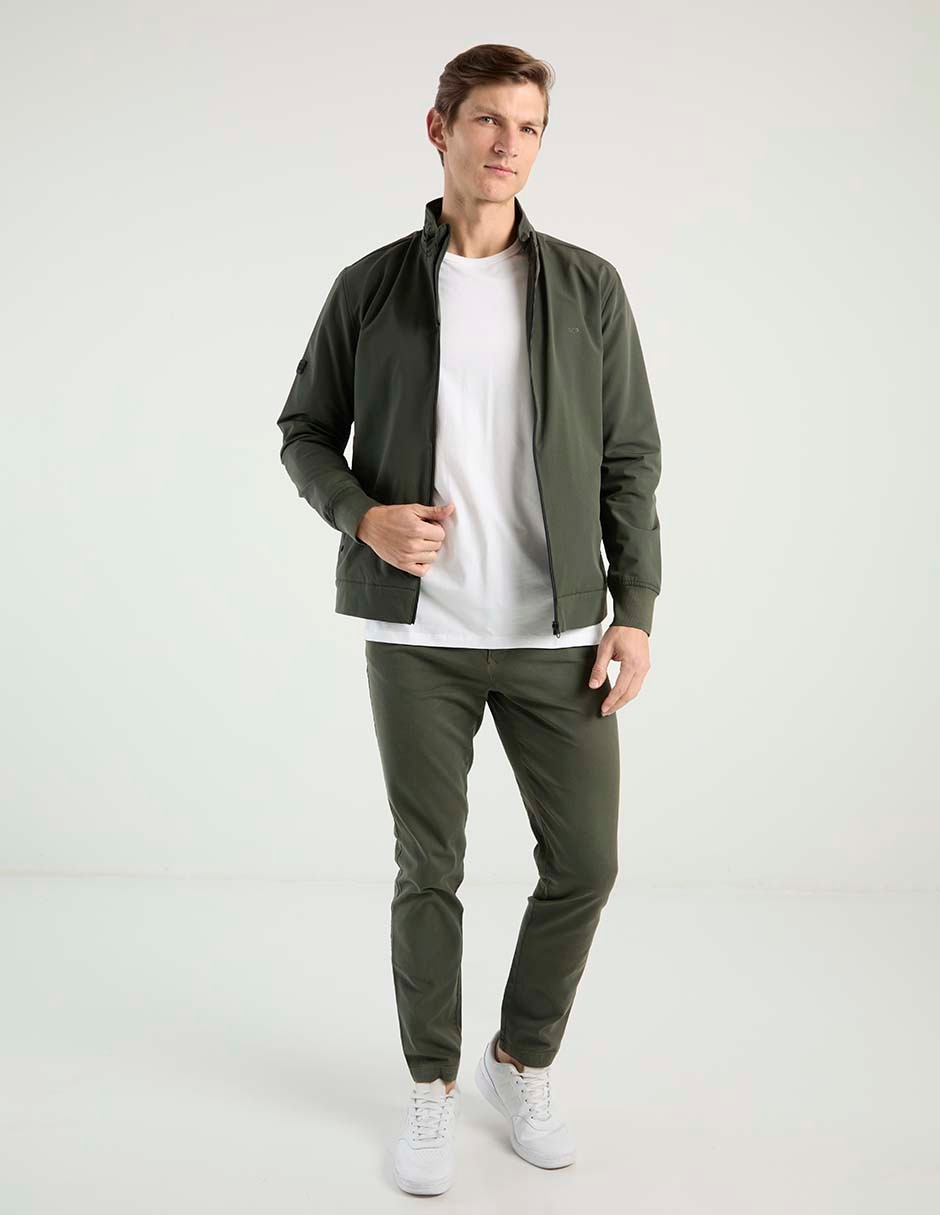 Chamarra casual Scappino con bolsillos para hombre