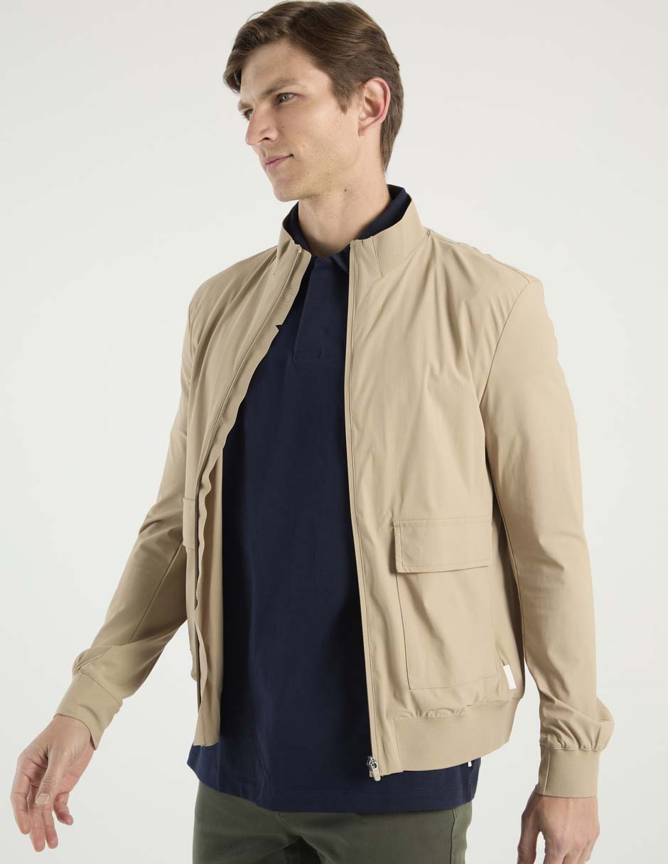 Chamarra Bomber Scappino con bolsillos para hombre
