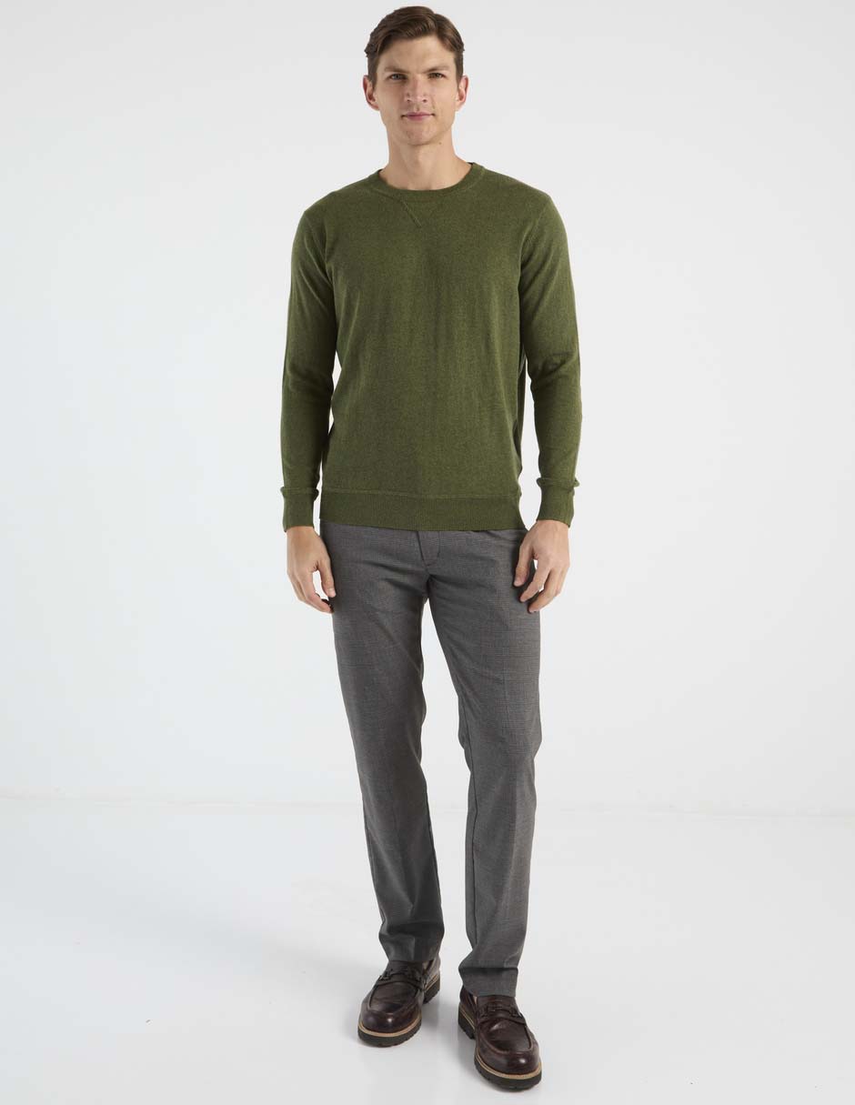 Suéter cuello redondo para hombre 3