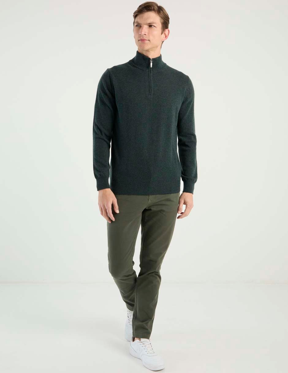 Suéter cuello alto para hombre 2
