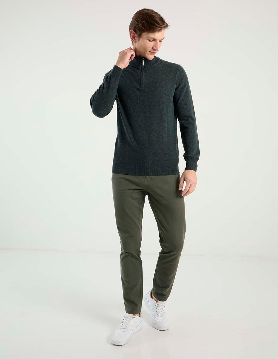 Suéter cuello alto para hombre 3