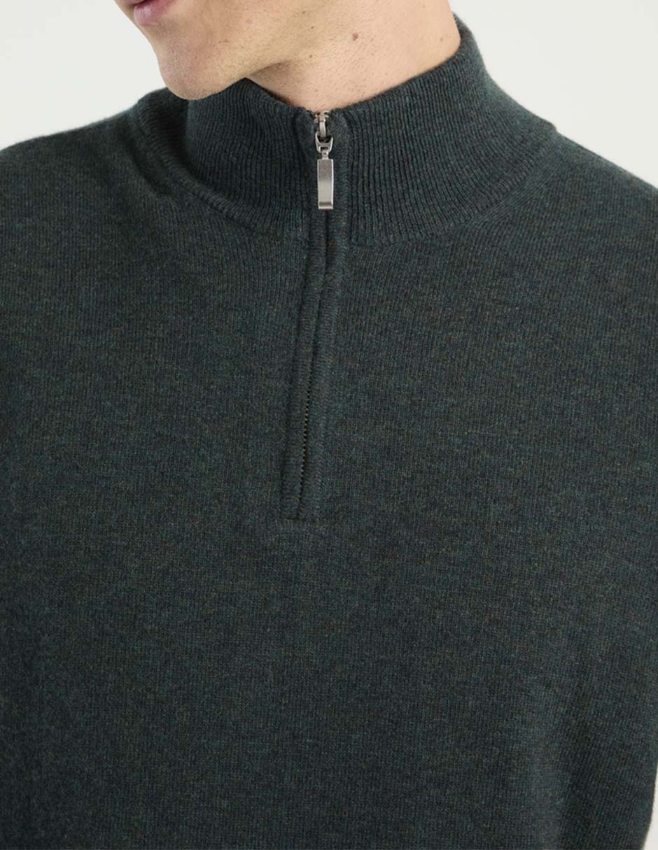 Suéter cuello alto para hombre 4