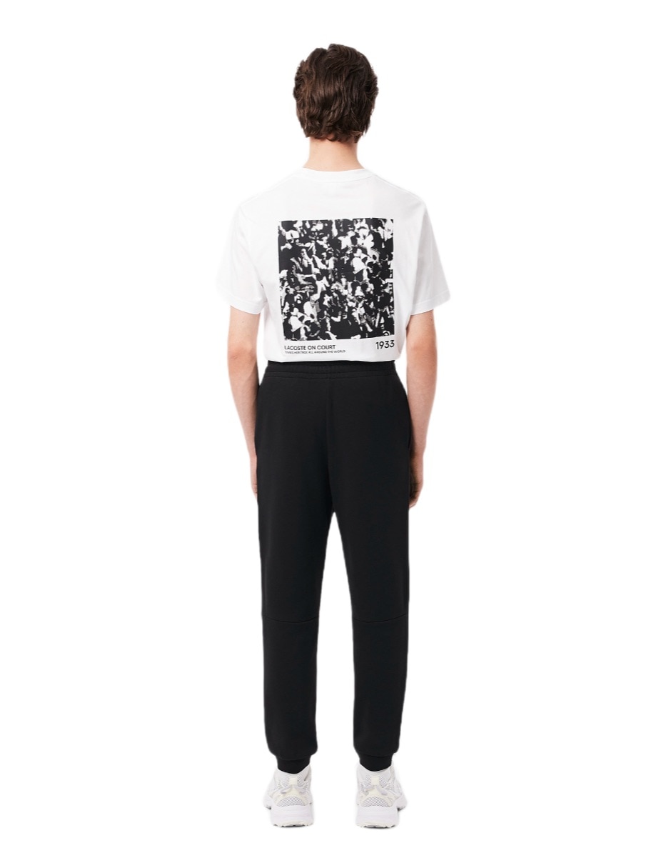 Pants regular con agujeta para hombre