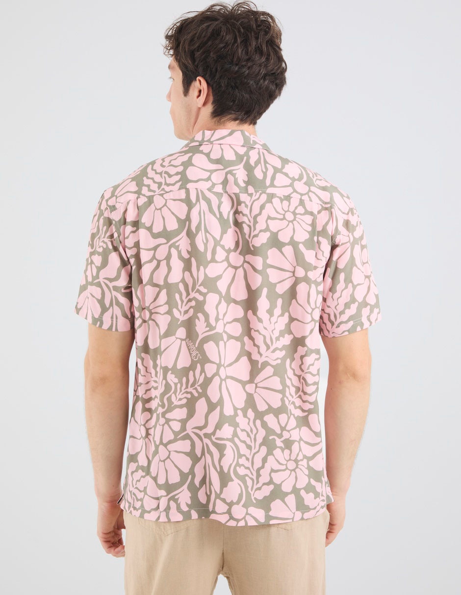 Camisa casual de algodón manga corta para hombre 2