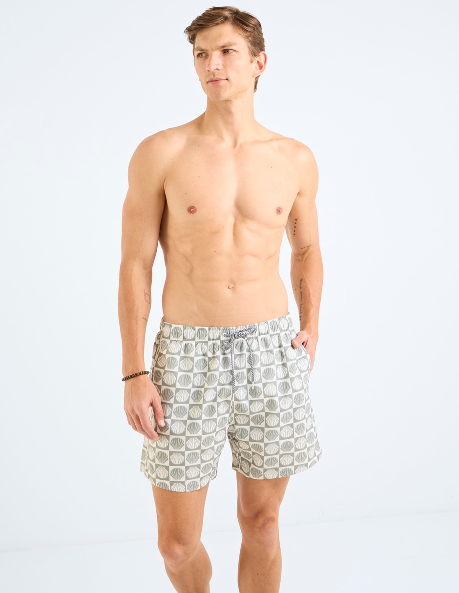 Traje de baño con bolsillos para hombre Traje de baño con bolsillos para hombre