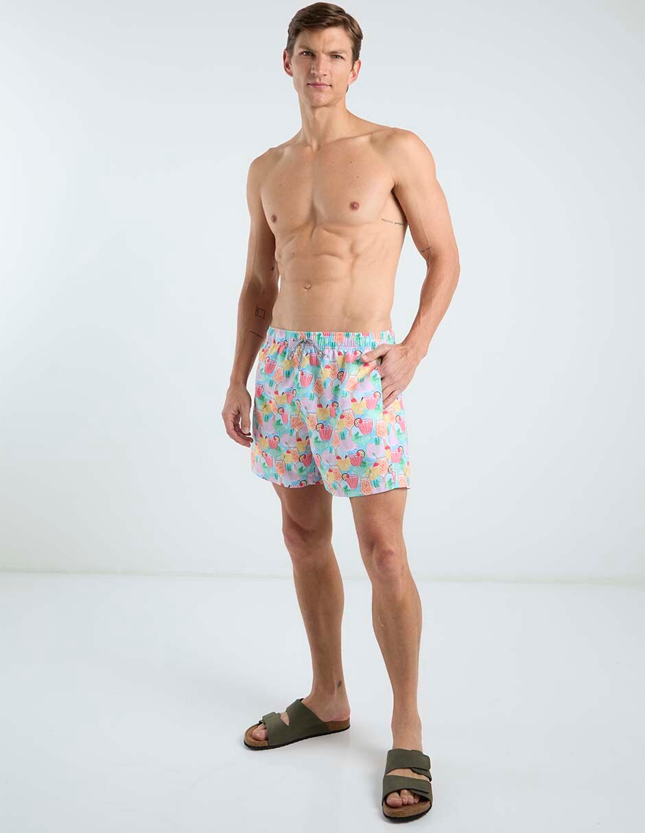Traje de baño con bolsillos para hombre 3