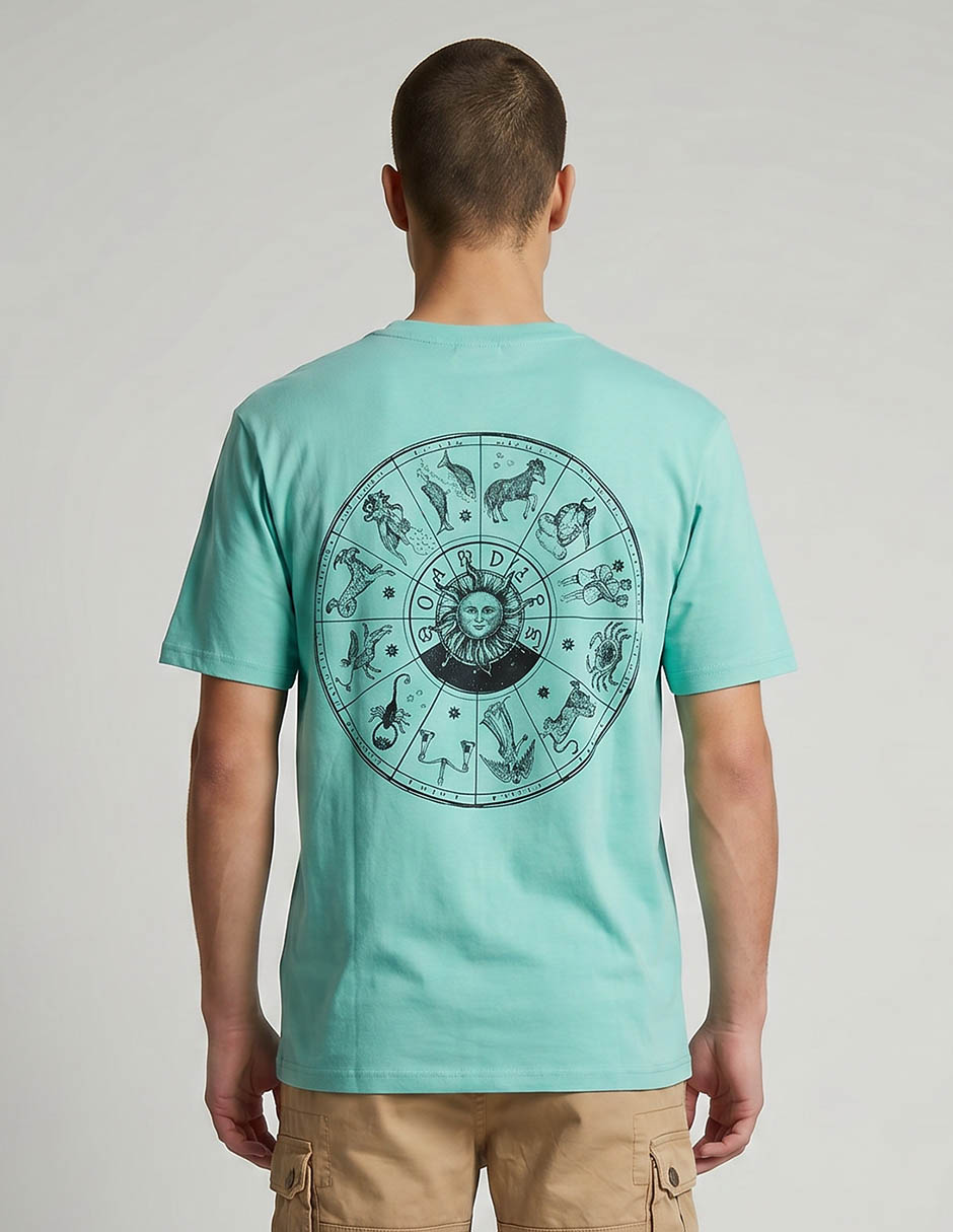 Playera cuello redondo para hombre 2